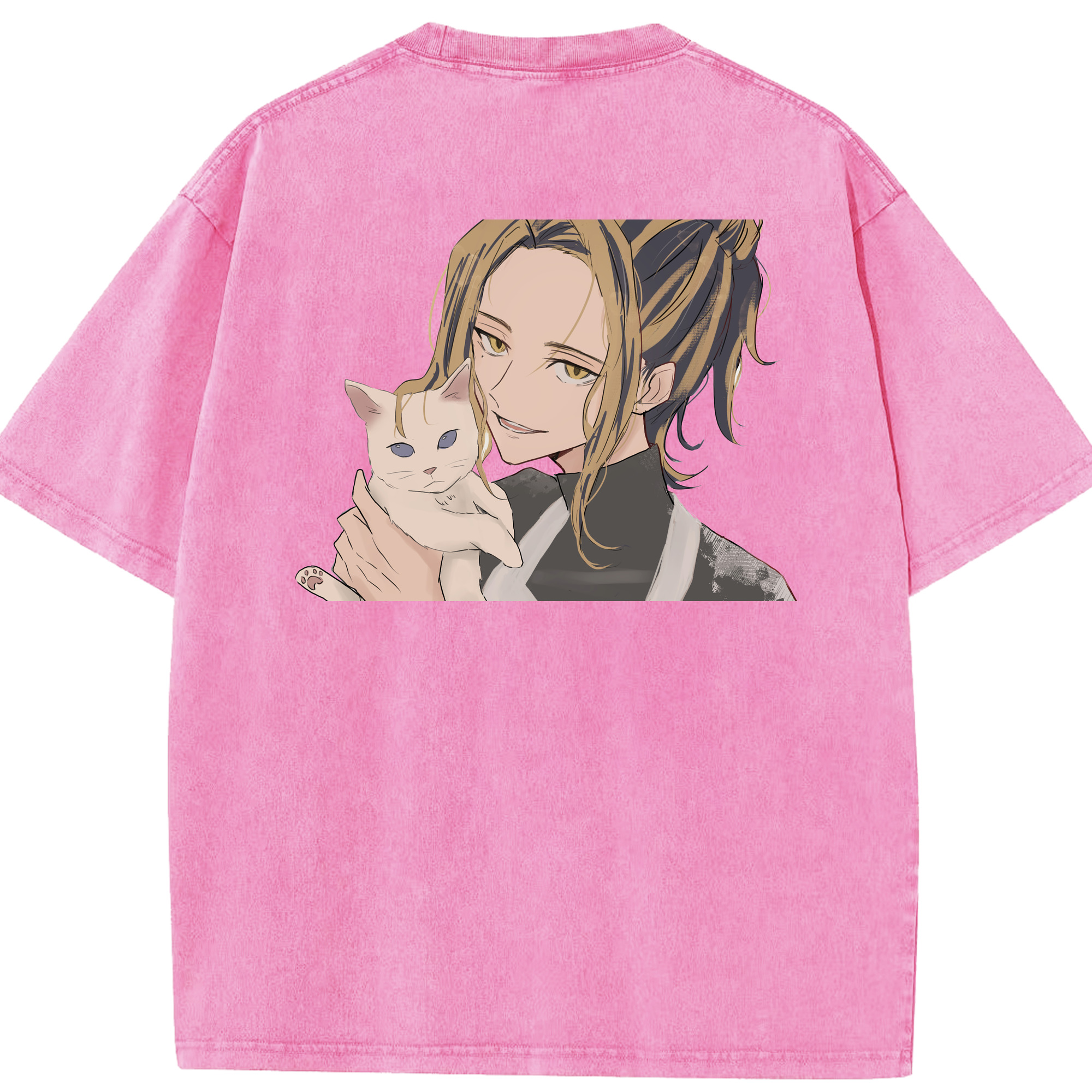 （画像用） 東京リベンジャーズ Tokyo Revengers 綿100% ヴィンテージ風 半袖Tシャツ（背面プリント）